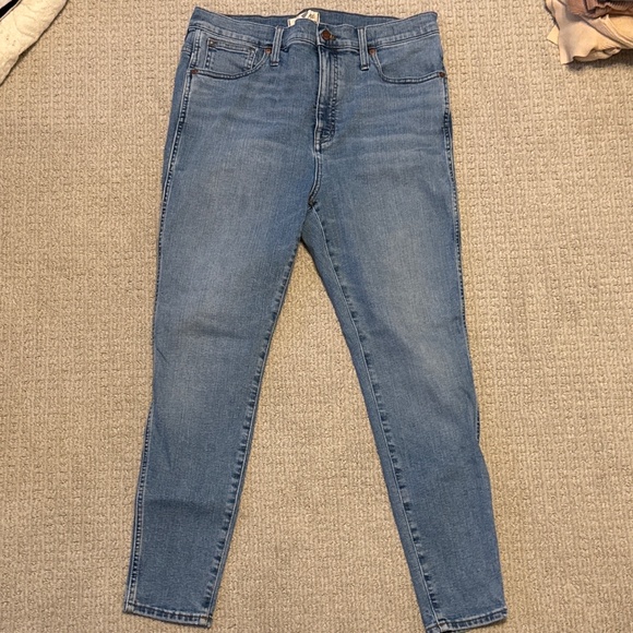 Madewell 10” high rise skinny jeans - Picture 1 of 1